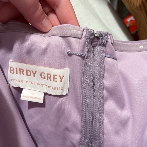 Lavender Grace Convertible Bridesmaid Dress Birdy Grey - Picture 4 of 13